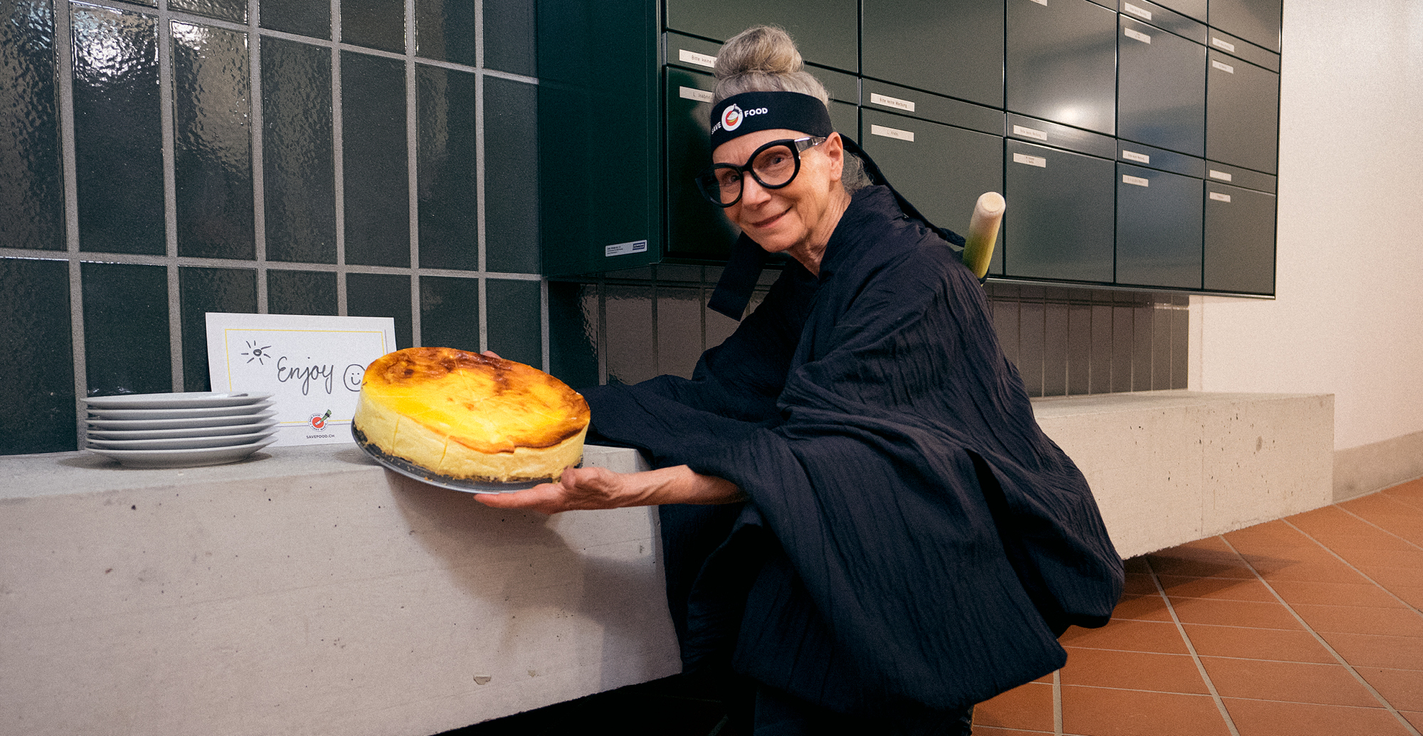 Délicieux cheesecake à partir de restes.